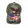 Aesthetinc Patriotic American Eagle and American Flag Baseball Cap USA 3D Embroidery - Military Camo - CX120061ZMR