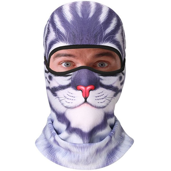 KAITUO Windproof Balaclava Motorcycle Snowboard - Blue Garfield - CL188SUX2XG