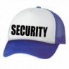 SECURITY Truckers Mesh snapback hat - White/Royal - C411N8GG7ON