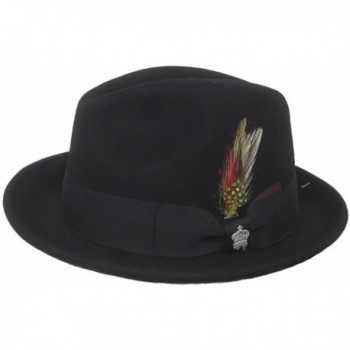 Christys Crown Wool Fedora Large