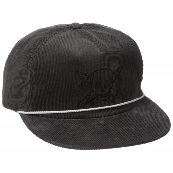 Fourstar Men's Pirate Cord Hat - Grey - CB12BX9DYND