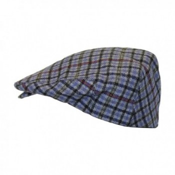 Plaid Lined Touring Retro Driving in Men's Newsboy Caps