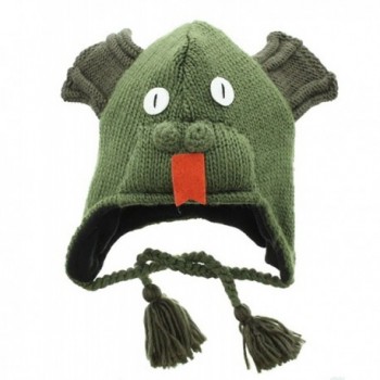 Unisex Animal Winter Earflap Dragon