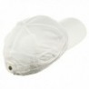 MG Zippered Flap Caps White OSFM in Men's Sun Hats
