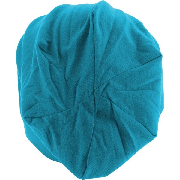 Jersey Beanie 10 Colours Beany Hat Wool Wolle Wollm&uumltze - Turquoise - CA116M273U7