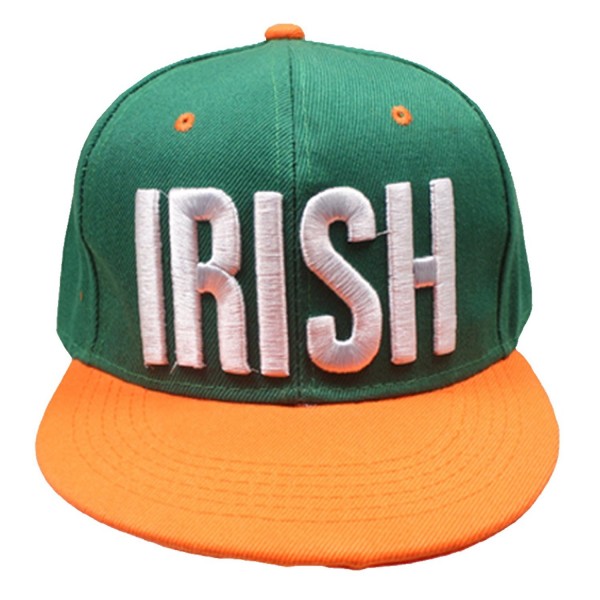 XtraFly Apparel St Patricks Day Irish Ireland Pride Green Vintage Snapback Hat Cap 3D - CU17Y9AW2OG