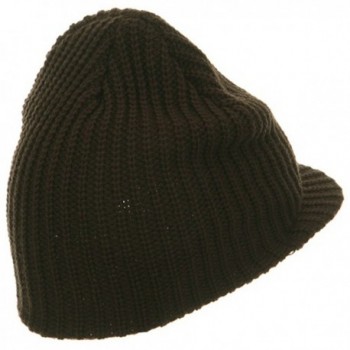 Lumberjack Jeep Beanie Visor Brown in Men's Skullies & Beanies