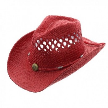 Solar Flare Cowboy Hat-Red - Red - CE11WPF45WT