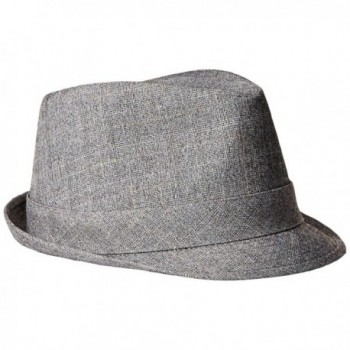 Perry Ellis Men's Suiting Fedora - Alloy - CW12NSCKAK2