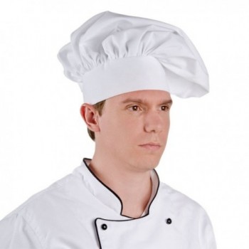 DC401 Dickies Drop Ship Traditional Chef Hat - White - C811F2ZSB4R