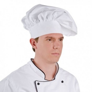 DC401 Drop Ship Traditional Chef Hat - White - C811F2ZSB4R