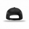 Richardson Green Black Structured Trucker
