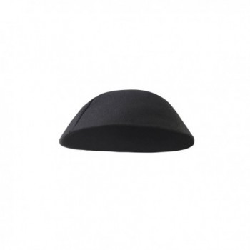 Black Terylene Kippah Polyester Yarmulke