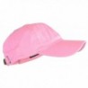 Ted and Jack Oceanside Solid Color Adjustable Baseball Cap - Pale Pink - CU12DVYZ427