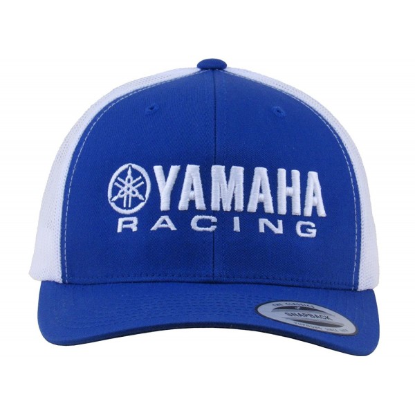 Mayhem Industries Yamaha Race Flex Fit Mesh 2-Tone Trucker Twill/Mesh Hat (Royal/White) - CL189SX5KOG