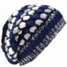 Little Kathmandu Woolen Knitted Fleece Lined Multicoloured Beanie Hats - W - CB12O7VV7TB