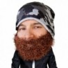 Beard Head - The Original Bushy Maverick Knit Beard Beanie - Brown - CX11QH7FTWV
