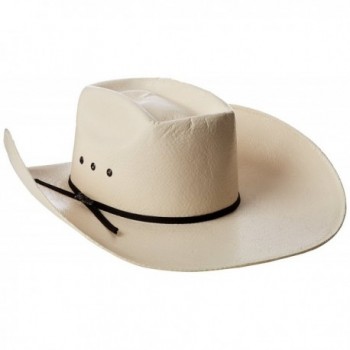 Tony Lama Men's Vegas - Shantung Straw Cowboy Hat - Natural - C711LPLWZHL