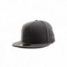 New Era Plain Tonal 59Fifty Fitted Hat (Graphite) Men's Blank Cap - CR1222JQHMX