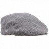 Sterkowski Wool Tweed Ivy League Flat Cap Newsboy Vintage Style - Light Grey/Green - CN11OFSB4WN