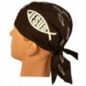 Skull Cap Biker Caps Headwraps Doo Rags - Christian Fish/Jesus - CI12ELHOOSD