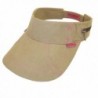 Hothead Large Brim Sun Visor Hat - Biowash in Khaki - CJ11LY27H0V