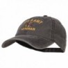 E4hats Veteran Military Embroidered Washed