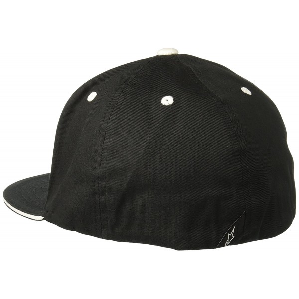 Men's Ageless Flatbill Hat - Black/White - CI12O46IIBT