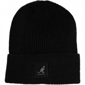 Kangol Men's Patch Beanie - Black - C611VQIXQM1