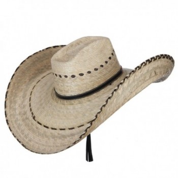 Solid Wing Mexican Style Straw in Men's Sun Hats