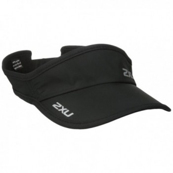 2XU Run Visor - Black/Black - CD113AVDOMD