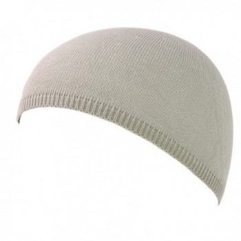 Casualbox Charm Mens Cool Max Sports Skull Cap Beanie Hat - Light Gray - CD11BZPSOIL