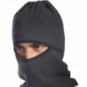 Andyshi Winter Fleece Hood Snood Beret Balaclava Neck Ski Hat Scarf Mask - Black - CG11RLDK6E1