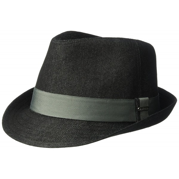 Van Heusen Men's Fedora Hat - Black Denim - CP184T4R39O