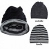 ELLEWIN Unisex Rectangular Neckerchief Rhombus Black in Men's Skullies & Beanies