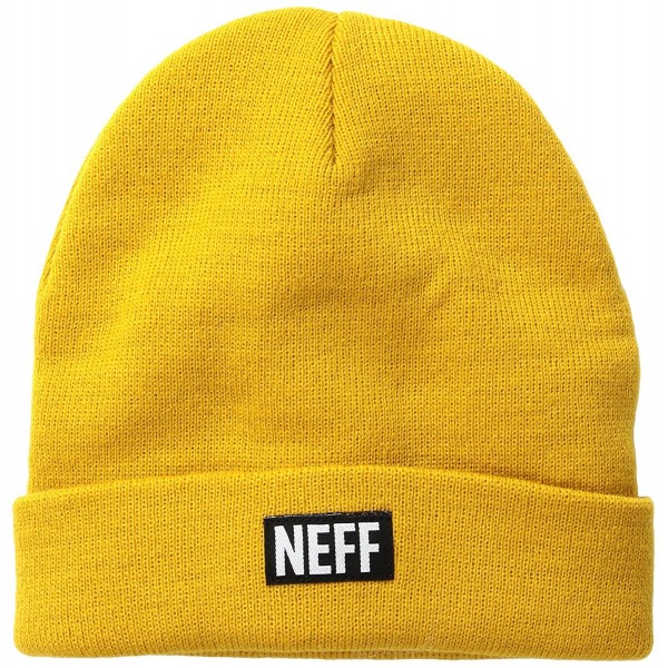 NEFF Men's Ryder 2 Beanie - Gold - CG12CG2ACWL