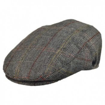 Jaxon Tweed Ivy Cap - Brown/Grey Tweed - CR1147VOXI5