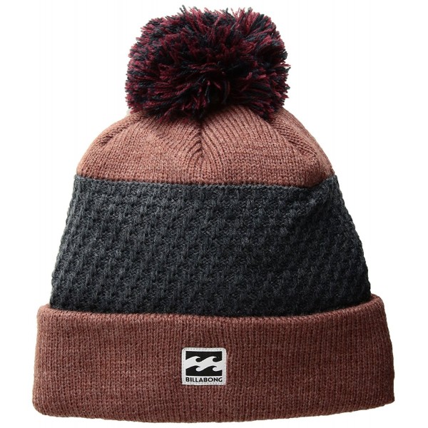 Billabong Men's Linus Beanie - Fig Heather - CA1875M3DYD