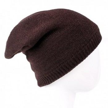 Womens Winter Knitting Glitter Slouchy in Men's Skullies & Beanies