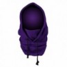 JIERKU Mens Balaclava Gloves Purple