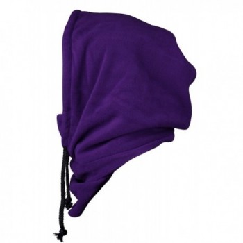 JIERKU Mens Balaclava Gloves Purple in Men's Balaclavas