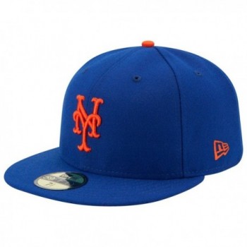 New Era 59FIFTY New York Mets MLB 2017 Authentic Collection On-Field Game Fitted Hat - Blue - CR12NSLD03V