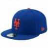 New Era 59FIFTY New York Mets MLB 2017 Authentic Collection On-Field Game Fitted Hat - Blue - CR12NSLD03V