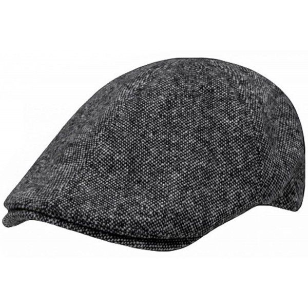 Six Panel Ivy Golf Hat Cabbie/Driver Cap by Decky Salt and Pepper - Salt and Pepper - CQ11CJPXZ7V