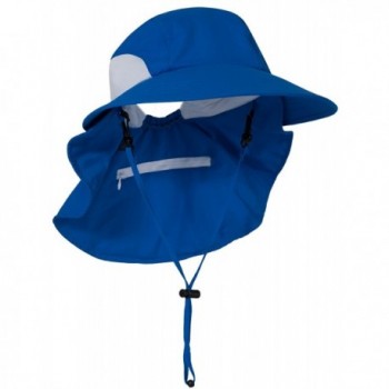 Tuga Adult Sol Wide Brim Sun Hats - UPF 50+ Sun Protection - Royal - CR11ZUGOEGH