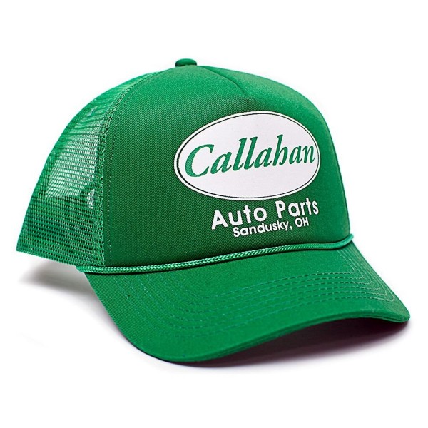 Callahan Auto Parts Sandusky Ohio Adult One-size Unisex Hat Cap Truckers Green - C212FQ79WRP