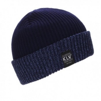 Elaco Men Women Baggy Warm Crochet Winter Wool Knit Ski Beanie Skull Slouchy Caps Hat - Navy - CY12O12XKD9