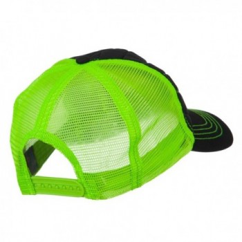 Fashion Quilted Trucker Tone Neon in Men's Baseball Caps