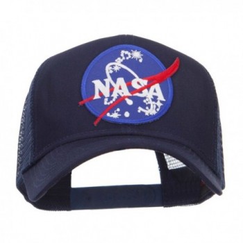 Lunar Landing NASA Patched Mesh Back Cap - Navy - CS11ND5BMFD