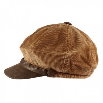 Morehats Cotton Corduroy Hunting Newsboy